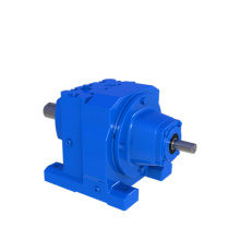 R series helical gearbox electric motor speed reducer reverse gear box for buggy industry in line shaft Coaxial geared motors